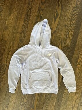NB New Balance Girls Lightweight Hoodie Sweatshirt M (10/12)
